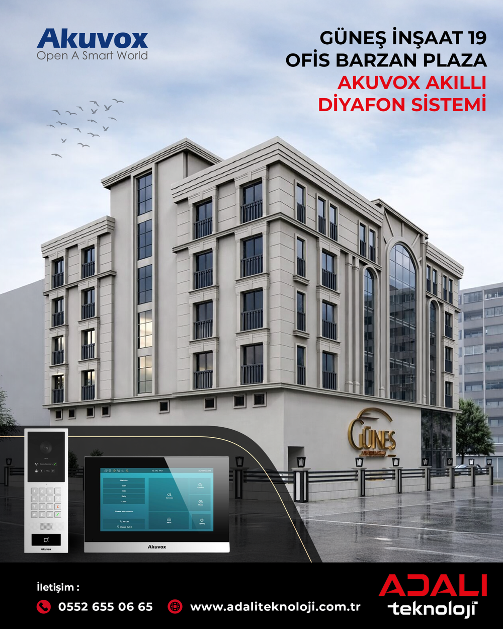 Güneş İnşaat 19 Ofis Barzan Plaza